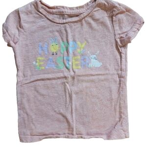 Pink Easter Tshirt Toddler 2T